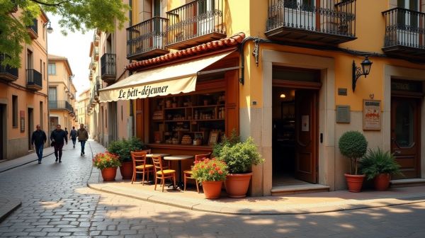 Le petit-déjeuner à Alicante : boulangerie ou café de quartier
